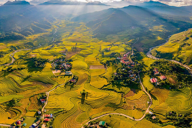 most beautiful rice fields in Vietnam