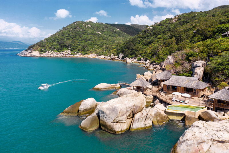 Six Senses Ninh Van Bay, one of the best resorts