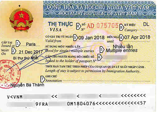 How to Understand, Read, and Interpret a Vietnam Visa